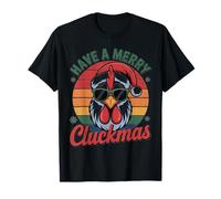 Have A Merry Cluckmas - Cappello di Babbo Natale a Forma di Pollo Maglietta