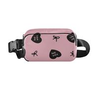 Have A Nice Day Marsupio alla moda per donne e uomini, resistente all'acqua, borsa a tracolla antifurto con cinghia regolabile per viaggi, corsa, escursionismo, avere una bella giornata, 1 size