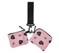 Have A Nice Day, portamonete da donna, porta carte di credito, sottile, piatto, con cinturino da polso, per lavoro, viaggi, confezione da 2, avere una bella giornata, 1 size, Casual