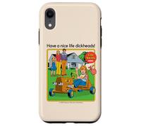 Have a Nice Life Sarcastic Retro Funny Adult Humor Custodia per iPhone XR