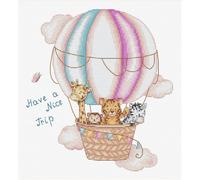 Have a Nice Trip - Kit punto croce Luca-S