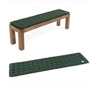 HAVE A SEAT Luxury - Cuscino per panca (160 x 40 cm), comodo cuscino per panca - ortopedico, resistente alle intemperie, lavabile fino a 95 °C, adatto all'asciugatrice, prodotto in Germania (160 x 40