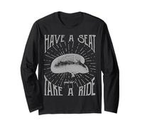 Have a Seat Take A Ride - Sellino da Bicicletta Vintage Maglia a Manica