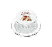 Have A Sweet Christmas Retro Cherry Cake Baking Lover PopSockets PopGrip per MagSafe