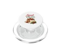 Have A Sweet Christmas Retro Cherry Cake Baking Lover PopSockets PopGrip per MagSafe