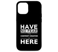Have No Fear Content Creator è qui Divertente Influencer di regali Custodia per iPhone 12/12 Pro