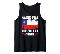 Have No Fear The Chilean is Here Chile Flag Canotta