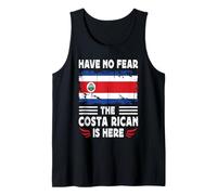 Have No Fear The Costa Rican is Here Costa Rica Flag Canotta