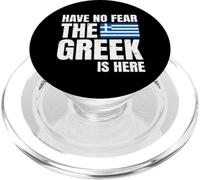 Have No Fear The Greek Is Here Greci PopSockets PopGrip per MagSafe