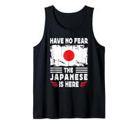 Have No Fear The Japanese is Here Japan Flag Canotta