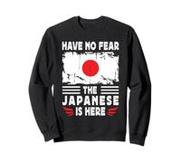 Have No Fear The Japanese is Here Japan Flag Felpa