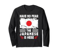 Have No Fear The Japanese is Here Japan Flag Maglia a Manica
