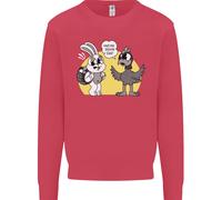 Have Voi Visto il Mio Uova Divertente Easter Bunny Bambini Felpa Maglione