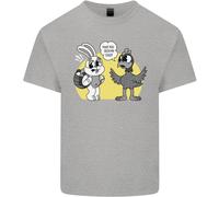 Have Voi Visto il Mio Uova Divertente Easter Bunny Uomo Cotone T-Shirt