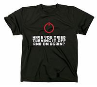 Have you sperimentato turning it off and on again Fun Nerd T-Shirt, the it crowd, AMMINISTRATIVO