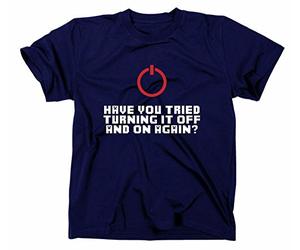 Have you sperimentato turning it off and on again Fun Nerd T-Shirt, the it crowd, AMMINISTRATIVO