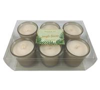 Haven St Candle Co Candele Votive Jungle Leaves Lotto Di 6 Profumate Tropicali