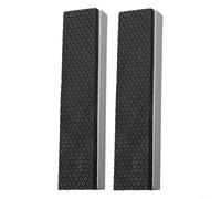 HavenDomicile 2 coperture magnetiche protettive per ganasce in lega di alluminio, gommini antiscivolo, da 8 a 8 pollici, installazione rapida, protezione per morsa da banco (100 mm)