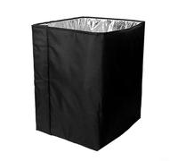 HavenDomicile Beehive - Copertura di protezione invernale isolata impermeabile con panno Oxford e fodera in alluminio per la cura delle colonie fredde, 182 cm, nero (194,3 cm)
