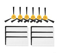 HavenDomicile Kit di ricambi per Ecovacs per aspirapolvere robot Deebot N79 DN622 500 N79W N79SE spazzole laterali filtri spazzole a rullo (1)
