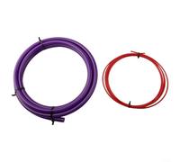 HavenDomicile Kit piegatubi in rame per aria condizionata, in plastica PE, set di strumenti per striscia di piegatura integrata per tubazioni interne da 1/4 e 3/4, rosso e viola