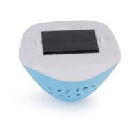 HavenDomicile Lampada galleggiante a LED ad energia solare con ricarica USB, 6 modalità di cambio colore, impermeabile, luce notturna per piscina, decorazione da giardino (1 pezzo)