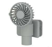HavenDomicile Mini ventilatore portatile con clip, ricarica USB, con forte meccanismo a clip, velocità regolabile, per scrivania, passeggino, viaggio (verde ghiaccio)