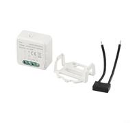 HavenDomicile Modulo interruttore luce intelligente con controllo relè, per ZigBee per Tuya per Smart Life App Nessun filo neutro richiesto 39.2x39.2x18 Mm (B)