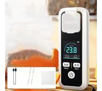 HavenDomicile Tester portatile del contenuto dello zucchero con la valutazione impermeabile IPX6 Digital per il misuratore di Brix per l'analisi della frutta della bevanda (JBM-20)