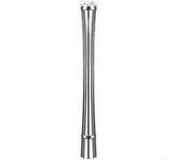 HavenDomicile Tritaghiaccio in acciaio inox e pestello da cocktail con manico lungo ergonomico per schiacciare ghiaccio, frutta, erbe (L)