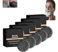 Haventic Barra anti-inversione per capelli grigi, Haventic - Barra anti-inversione per capelli grigi, Sapone Haventic, Barra anti-inversione per capelli grigi Spartan (5 pcs)