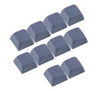 Haveratio 10 Pezzi PBT Copritasti Vuoti per interruttori MX Installazione Tastiera Meccanica Copritasti Altezza 1U XDA2