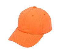 Haveratio Berretto da Baseball di Sicurezza al Neon Fluorescente Unisex Colore Solido Brillante Cappello Snapback Hip-Hop per Esterni ad Alta visibilità Arancione