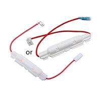 Haveratio Fusibile ad Alta Tensione 5KV 0.8A per forni a microonde Portafusibili Universale Accessori per Parti di Riparazione del Forno a microonde Bianco