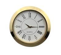 Haveratio Inserto per Orologi 55 mm, Movimento Orologio Artigianale Movimento Fai-da-Te Testa Orologio Rotonda intarsiata