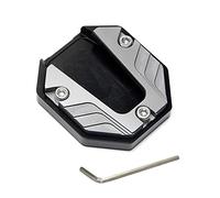 Haveratio Prolunga per cavalletto per Bici da Moto in Lega di Alluminio Prolunga per cavalletto Laterale per Piedi Piastra di Supporto per poggiapiedi Accessori per Moto Titanio