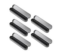 Haveratio Scatola di cancelleria in latta Contenitore in metallo Contenitore per penna stilografica Contenitore vuoto Contenitore per penna ad acquerello Contenitore per matite in metallo, Slot