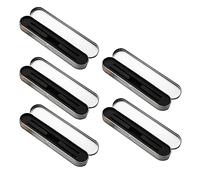 Haveratio Scatola di cancelleria in latta Contenitore in metallo Contenitore per penna stilografica Contenitore vuoto Contenitore per penna ad acquerello Contenitore per matite in metallo, Doppia