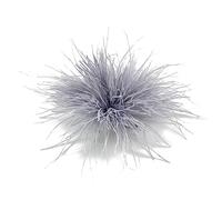 Haveratio Spilla di Piume Piume Corpetti Decorazioni di Stoffa Materiale di Piume di Struzzo Spilla Spille Piuma Spille da Bavero per Donna Uomo