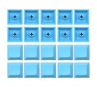 Haveratio TINGB DSA 1U Keycap Set PBT Copritasti vuoti Profilo DSA 1U Altezza Keycap Set per tastiera meccanica da gioco 20 pezzi