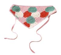 Haveratio Turbante floreale Bohemia per donna Turbante elasticizzato Sciarpa floreale lavorata a maglia Turbante avvolgente per la testa colorato