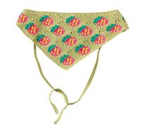 Haveratio Turbante floreale Bohemia per donna Turbante elasticizzato Sciarpa floreale lavorata a maglia Turbante avvolgente per la testa colorato