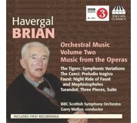 Havergal Brian Havergal Brian: Orchestral Music: Music from the Operas - Vo (CD)