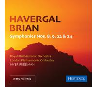 Havergal Brian Havergal Brian: Symphonies Nos. 8, 9, 22 & 24 (CD) Album
