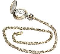 HAvern Orologio da taschino meccanico vintage Orologio da taschino al quarzo con gufo vivo in lega di moda antica unica Orologio da taschino con catena pendente Orologio vintage Orologio