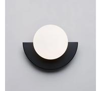 HAvern Sconce da Parete in Vetro, Illuminazione, Applique da Parete a Globo Nordico, Lampada da Parete Geometrica, Applique da Parete per Camera da Letto, Applique da Parete per Soggiorno