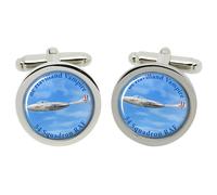 Havilland Vampire Jet Fighter Gemelli IN Cromo Scatola