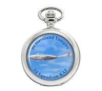 Havilland Vampire Jet Fighter Orologio da Tasca