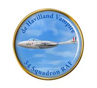 Havilland Vampire Jet Fighter Spilla