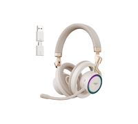 Havit Fuxi-H8 (Gold) Cuffie Con cavo e senza cavo A Padiglione Gaming USB tipo-C Bluetooth Oro